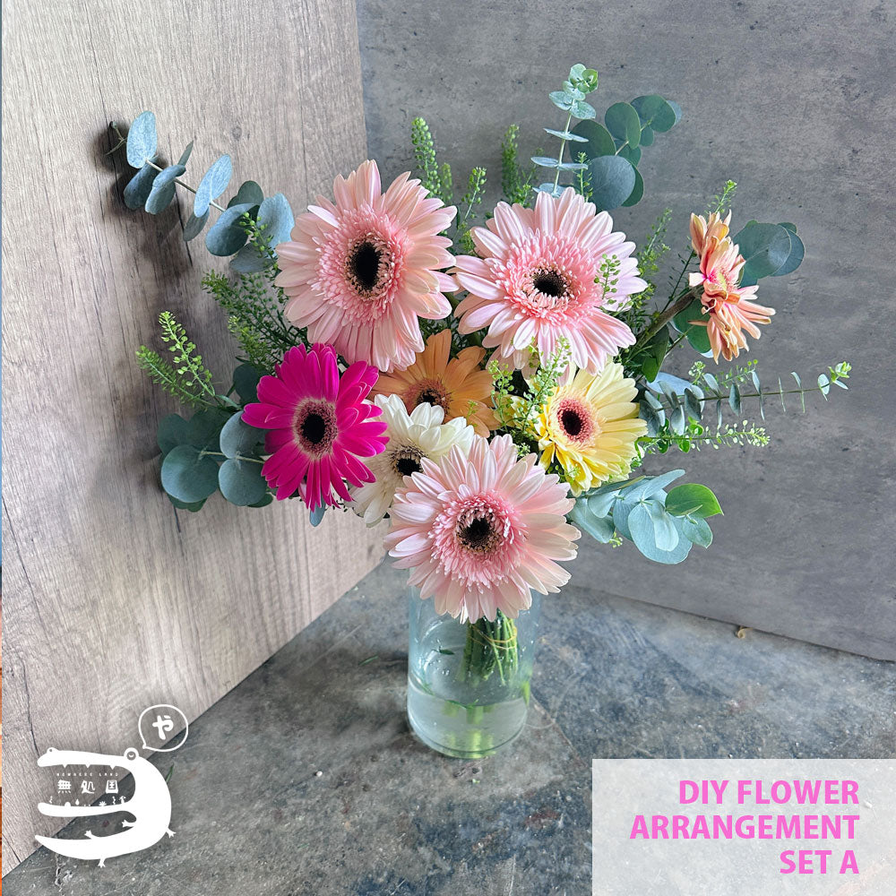 [DIY] Fresh Flower Arrangement Set A