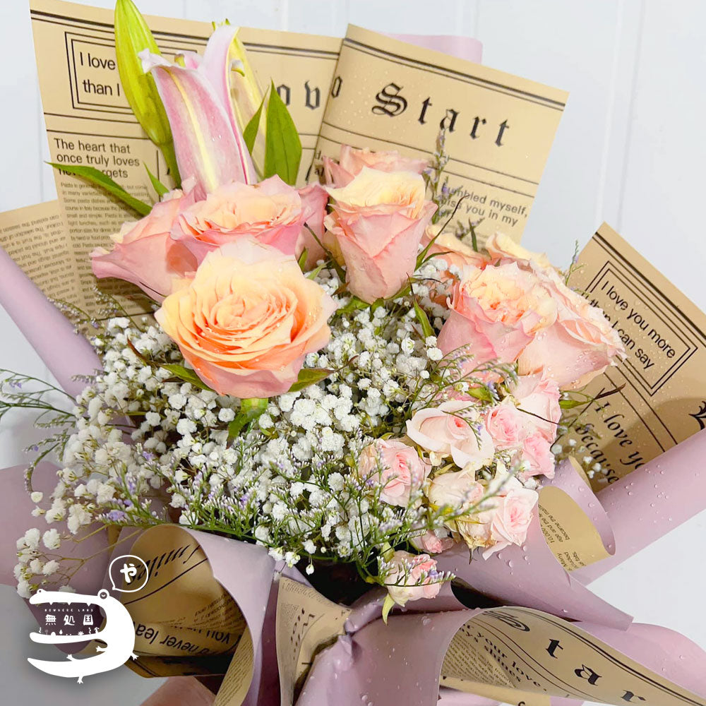 [Budget RM100~] Bouquets crafted by a designer with Taiwanese Certificate